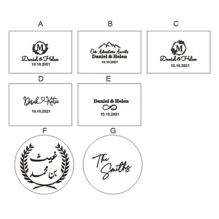 Personalized 3D Heart-Shaped Wedding Guest Book - Cherished Love Story Keepsake