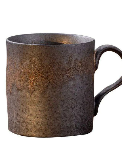 Rustic Japanese Artisan Ceramic Coffee Mug