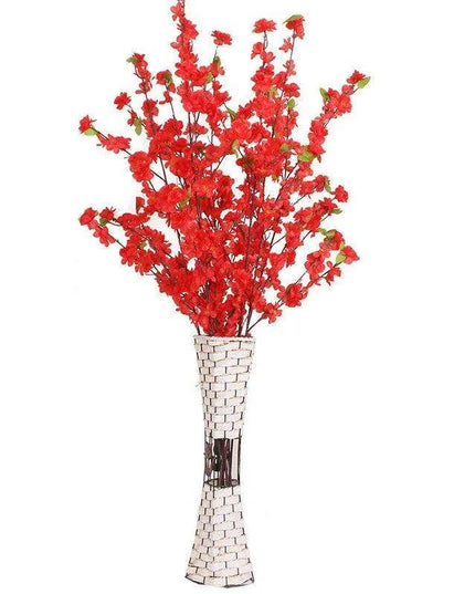 Silk Cherry Blossom Stems - 65CM & 125CM Faux Floral Arrangements for All-Season Home and Event Decor