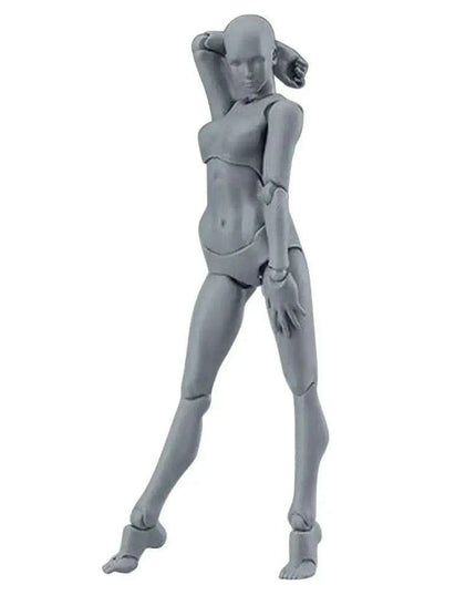 Dynamic Poseable Artist Mannequin Set for Creative Expression
