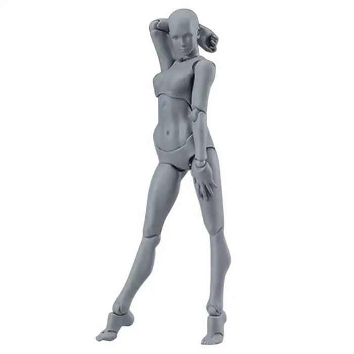 Artistic Poseable Figure Set for Drawing and Animation
