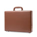 Luxury Leather Laptop Briefcase with Enhanced Security Features and Timeless Elegance
