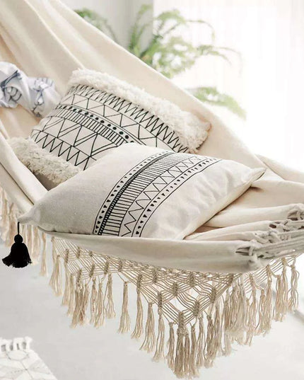 Macrame Dreamscape Deluxe Double Hammock - Your Ultimate Relaxation Escape