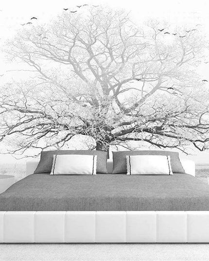 Tranquil Tropical Oasis 3D Wall Mural - Custom Sizes Available