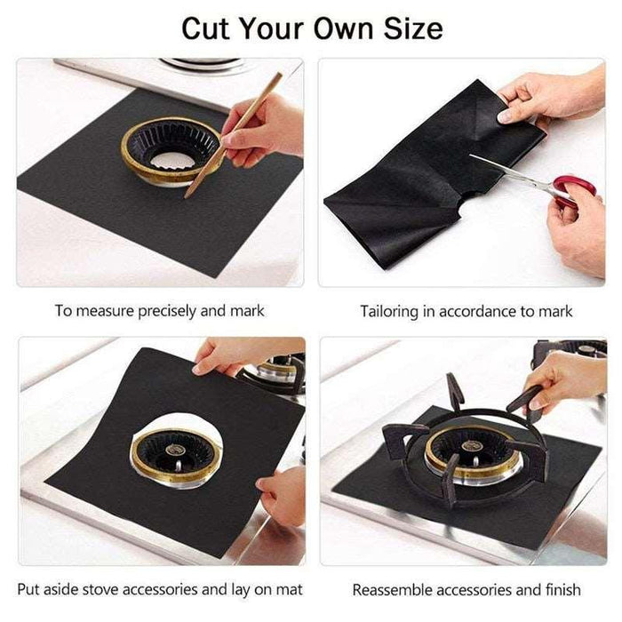 Innovative Gas Stove Protector Set for Effortless Cooking Environment