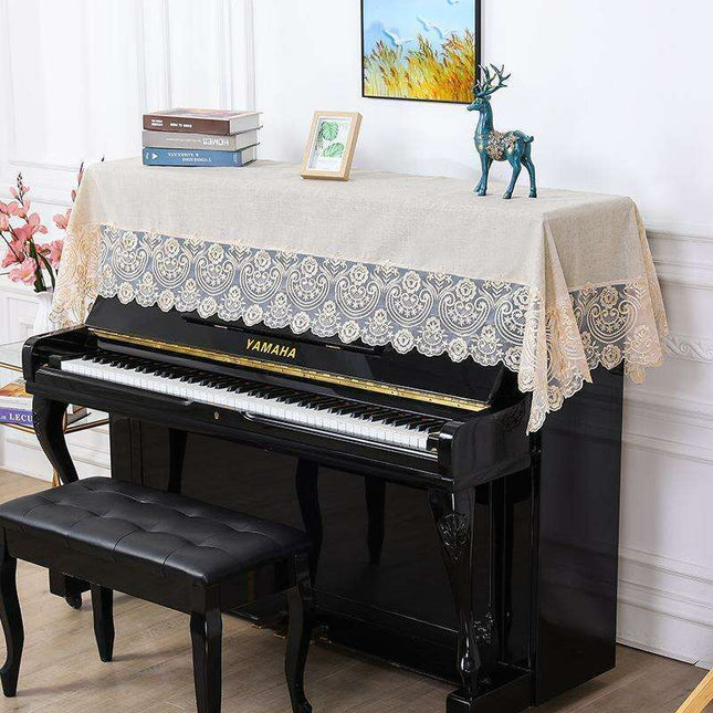 Stylish Piano Guard Cover - Protect and Beautify Your Musical Instrument | 90x220cm
