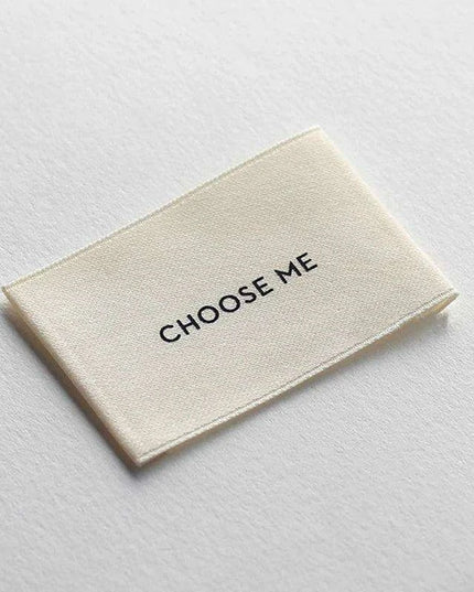 Premium Custom Woven Brand Labels for Fashion Apparel