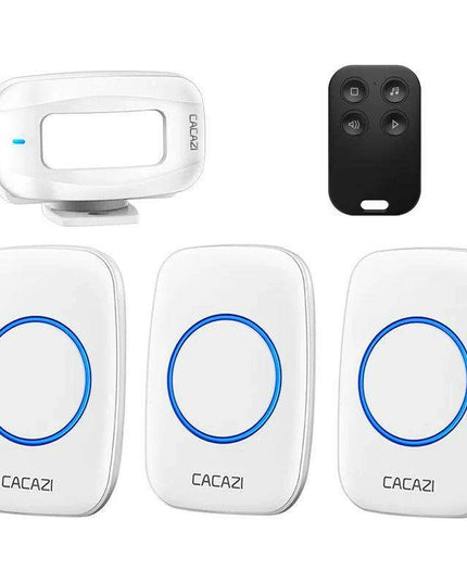 Advanced Customizable Wireless Motion Sensor Doorbell with Extended Detection Capability