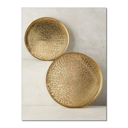 Modern 3D Geometric Metal Wall Art for Chic Home Decor