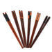 Retro-Style Japanese Wood Chopsticks Set - 6 Elegant Designs