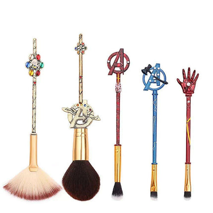Heroic Beauty: Marvel-Themed Eye Makeup Brush Set