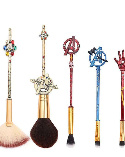 Heroic Beauty: Marvel-Themed Eye Makeup Brush Set
