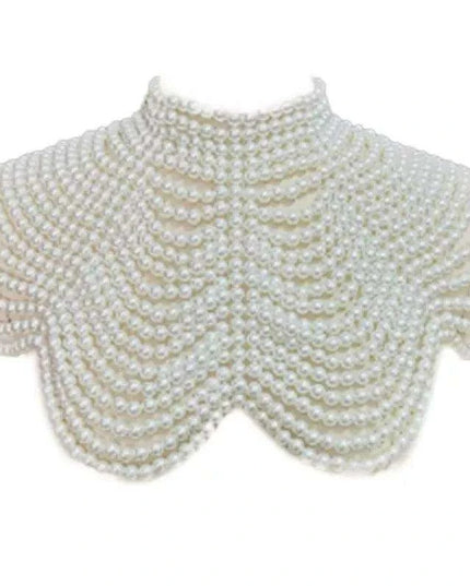 Pearl Elegance Choker and Body Chain Set