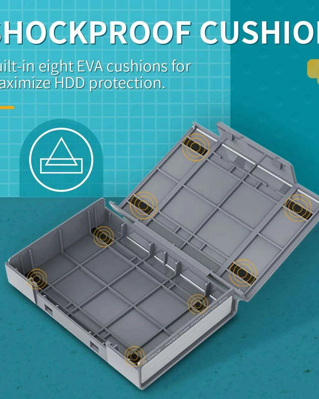 Drive Guardian 5-Pack Hard Drive Protection and Organization Set with Custom Labels