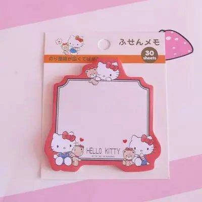 Adorable Kawaii Animal Sticky Note Collection - Perfect for Crafting and Journaling