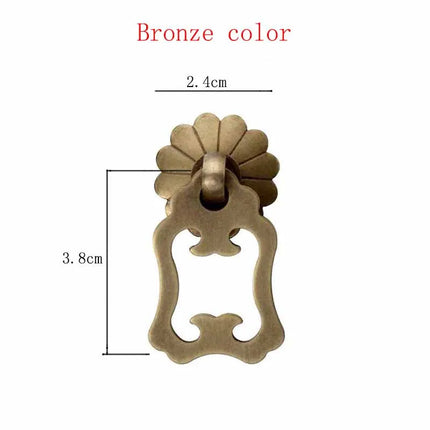 Vintage Brass Furniture Handles — Small Cabinet Knobs & Drawer Pulls in Bronze & Copper