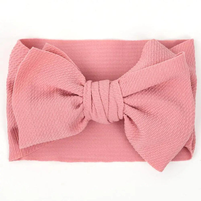 Chic Oversized Bow Headband for Stylish Baby Girls