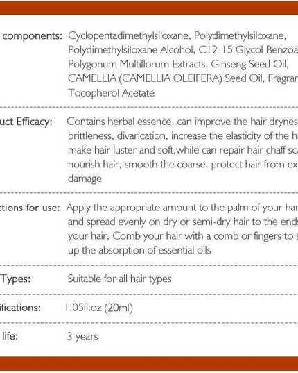 Luxurious Moroccan Hair Nourishing Oil - 30ml Rejuvenating Elixir