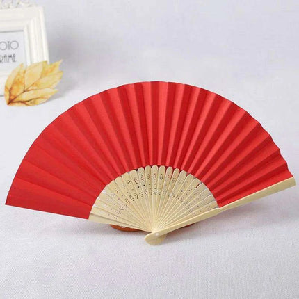 Customizable Bamboo Folding Fan for Artistry and Unique Gifting