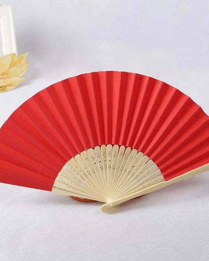 Customizable Bamboo Folding Fan for Artistry and Unique Gifting