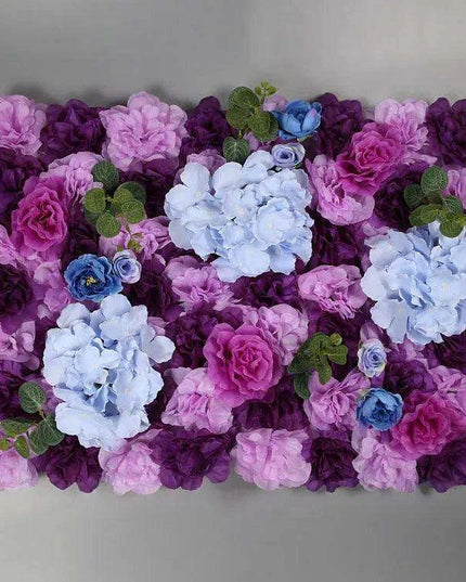 Elegant Floral Wall Art Handmade with Cotton, Silk, and Artificial Blooms