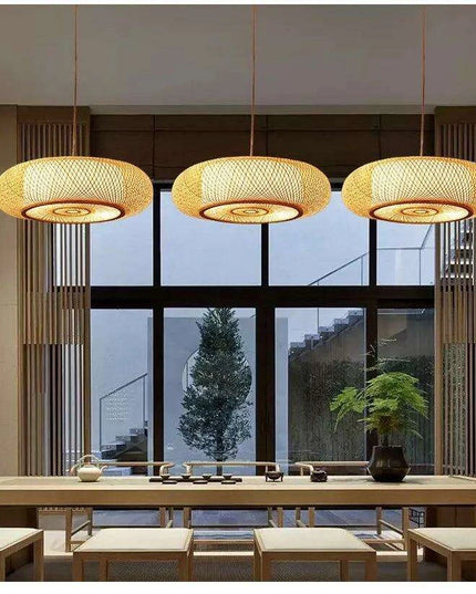 Bamboo Elegance: Artisanal Pendant Lights Inspired by Asian Heritage