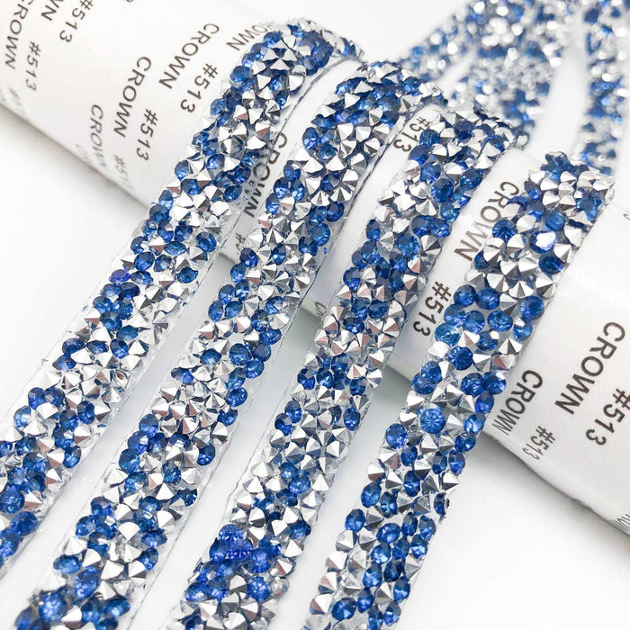 Luxurious Rhinestone Chain Tape Trim Resin - Crafting Embellishment Kit for Effortless Glamour