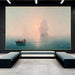 Coastal Warfare Art Print - Nautical Living Room Wall Decor
