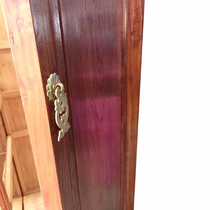 COTOM Vintage Fish Shape Brass Cabinet Knobs - Handmade Ring Pulls