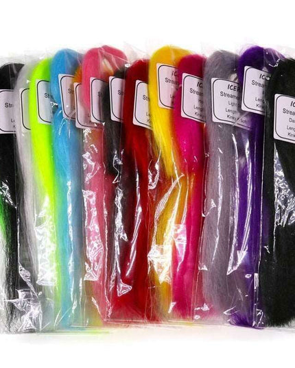 Transform Your Fly Fishing with the Ultimate Bass Streamer Fiber Kit - 01pack Kinky Fly Fibers