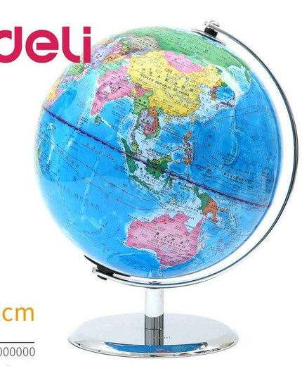 Engaging Bilingual 3D Earth Globe with Sturdy Metal Stand for Interactive Geography Learning
