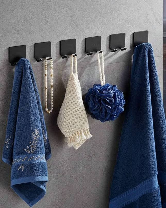 Chic Stainless Steel Razor Organizer with Waterproof Adhesive - Effortlessly Declutter Your Space