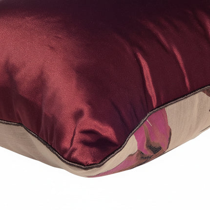 Diphylleia Handmade Magnolia Jacquard Cushion Cover - Artful Design