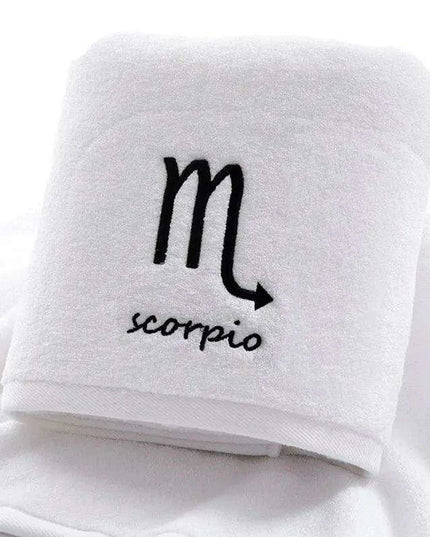 Celestial Zodiac Luxury Quick-Dry Cotton Towel Collection
