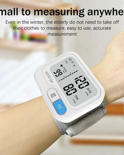 HealthMate Portable Blood Pressure & Heart Rate Monitoring Device - Your Go-To Health Assistant