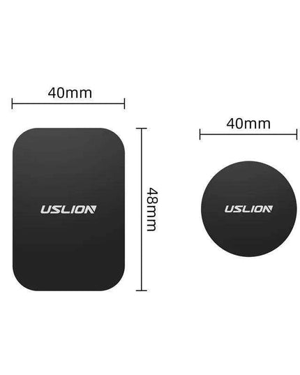 Magnetic iPhone Mount with Metal Plate - Versatile Hands-Free Holder for All Models