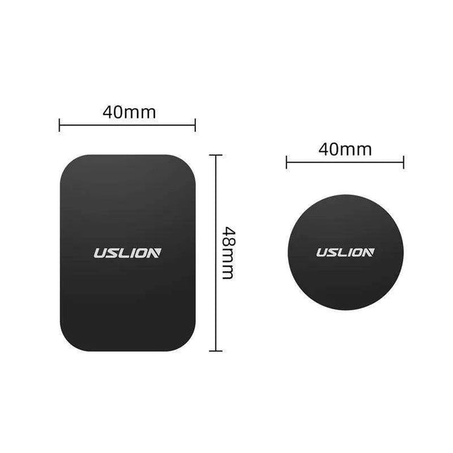 Magnetic iPhone Mount with Metal Plate - Versatile Hands-Free Holder for All Models