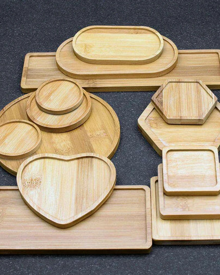 Bamboo Elegance: Rustic Multi-Functional Tray for Home Decor