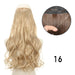 Blonde and Black Halo Hair Extensions for Effortless Volume and Length Boost