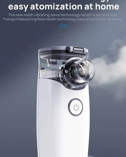 VET Ultra-Quiet Portable Veterinary Nebulizer NE-M01