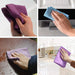 Efficient Microfiber Fish Scale Wiping Cloth - Premium Kitchen Cleaning Essential