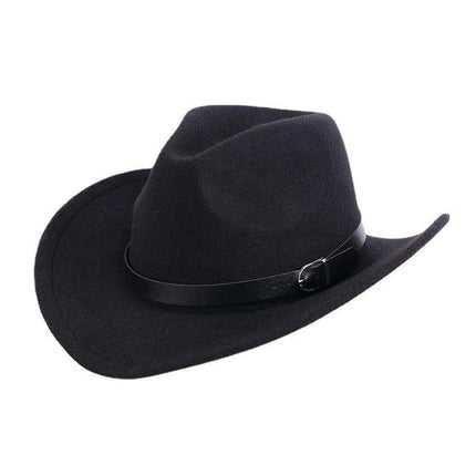 Stylish Unisex Felt Fedora - Winter & Autumn Cowboy Hat for All Occasions