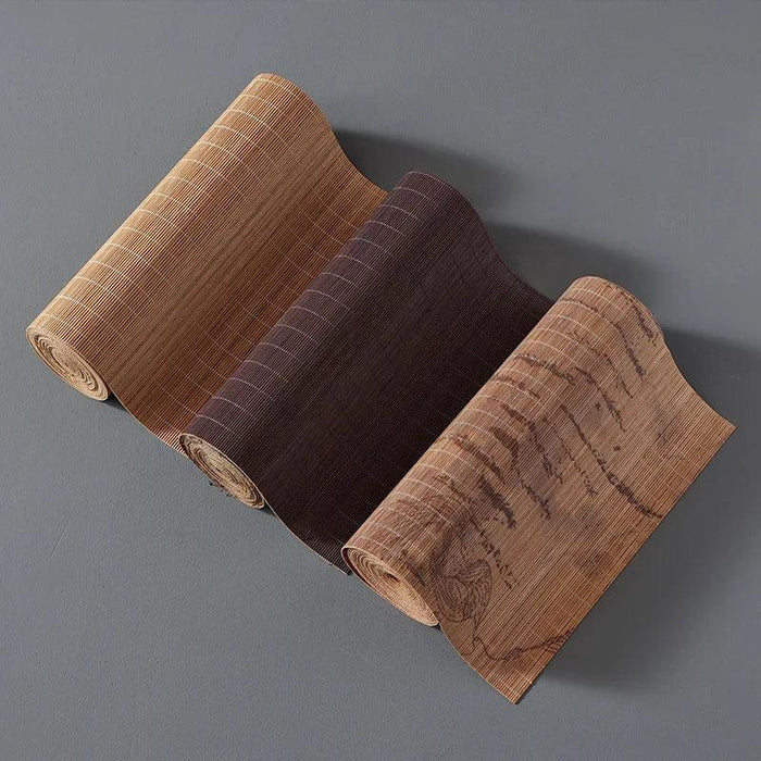 Chic Eco-Friendly Bamboo Table Runner and Placemats for Elegant Dining Spaces