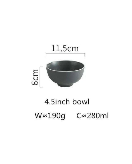 Elegant Customizable Gray Matte Ceramic Dining Collection for Memorable Gatherings