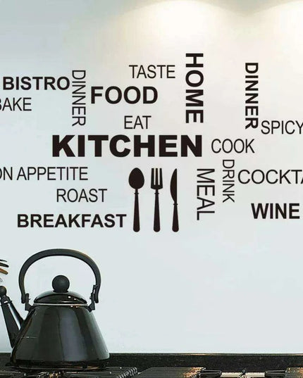 Sleek Modern Vinyl Wall Decal Collection - Essential Home Decor Touches