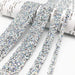Effortless Glamour Rhinestone Chain Tape Trim Resin Kit - Crafting Embellishment for Luxe Creations