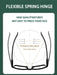 Chic Oversized Square Reading Glasses for Modern Men