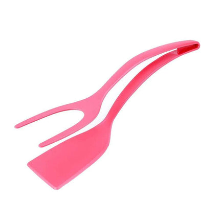 Versatile 2-In-1 Kitchen Spatula and Tongs for Hassle-Free Cooking