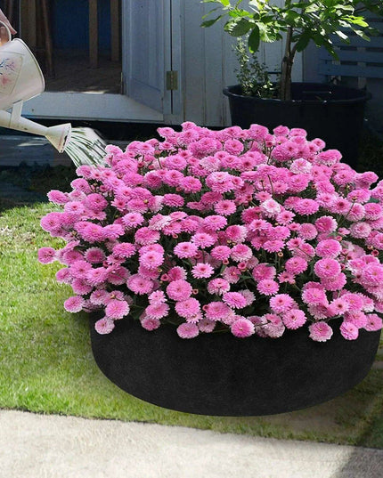15 Gallon Multi-Purpose Black Fabric Garden Planter Bag for Herbs, Flowers, and Vegetables