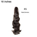 Effortless Glamour Long Wavy Clip-In Ponytail Extension for Instant Transformation